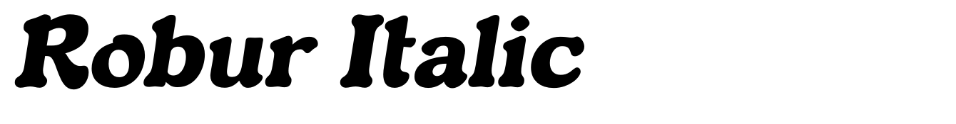 Robur Italic